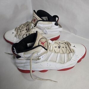 Nike Air Jordan 6 Rings "White University Red"